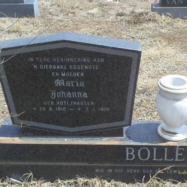 BOLLEURS Johannes Daniel 1906-1985 &amp; Maria Johanna HOLTZHAUSEN 1910-1976    