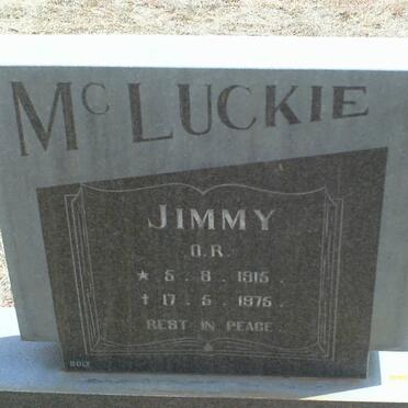 MCLUCKIE O.R. 1915-1976
