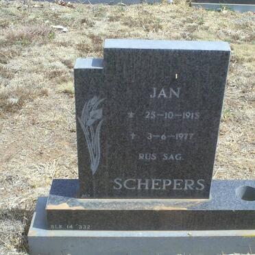 SCHEPERS Jan 1915-1977