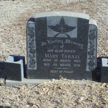 TARAZI Mary 1922-1976