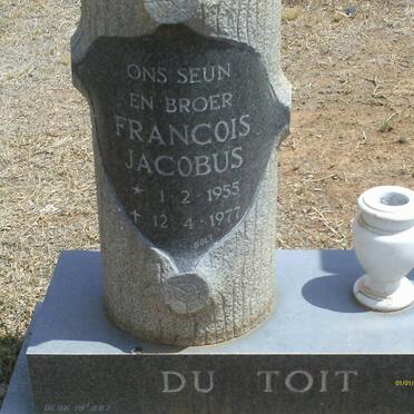 TOIT Francois Jacobus, du 1955-1977