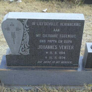 VENTER Johannes 1914-1974