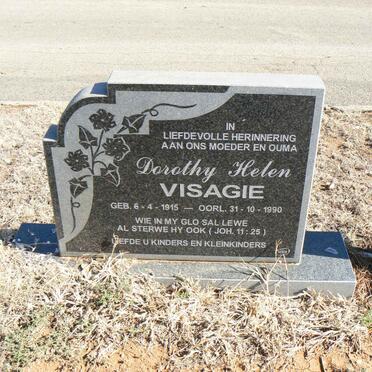 VISAGIE Dorothy Helen 1915-1990