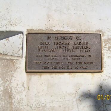 RADEBE Dira Thomas :: THETSANE Mpiti Petrose :: PITSO Rasekone Alexis