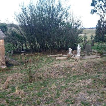 Free State, BETHLEHEM district, Kestell, Driekuil 675, farm cemetery