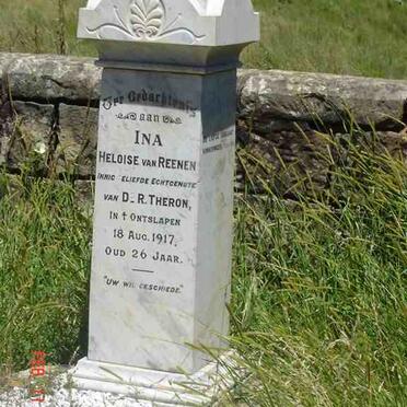 THERON Ina Heloise nee VAN REENEN -1917