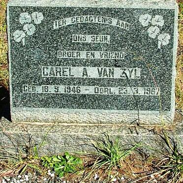 ZYL Carel A., van 1946-1967