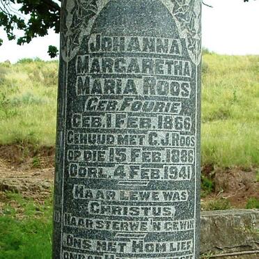 Free State, BETHLEHEM district, Slabberts, Retiefsnek 123, farm cemetery