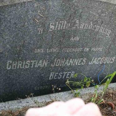BESTER Christian Johannes Jacobus 