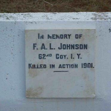 JOHNSON F.A.L. -1901