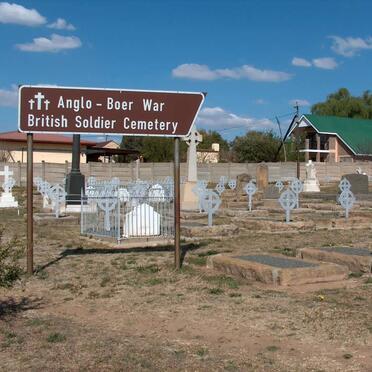 1. Anglo Boer War British Soldier cemetery