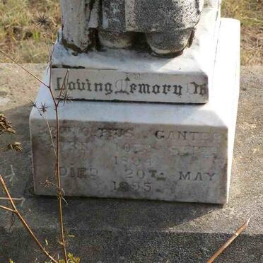 GANTER Bruno Pius 1894-1895