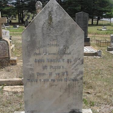 PLESSIS Anna Margaretha, du -1919