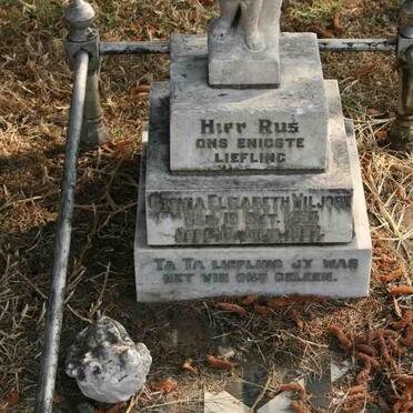 VILJOEN Gesina Elizabeth 1935-1937