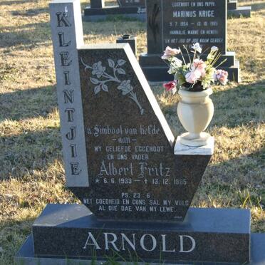 ARNOLD Albert Fritz 1933-1985