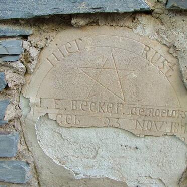 BECKER J.E. nee ROELOFSE 1870-1901