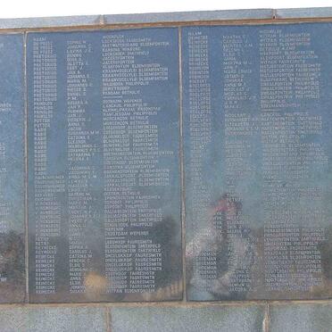 11. Bethulie Concentration camp list of names