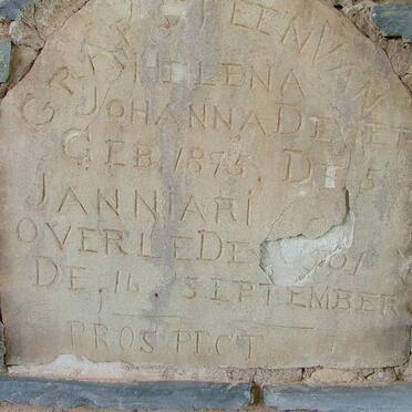 WET Johanna, de 1875-1901