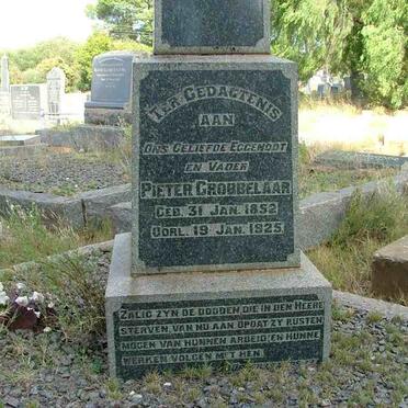 GROBBELAAR Pieter 1852-1925