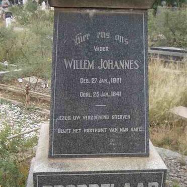 GROBBELAAR Willem Johannes 1881-1941 &amp; Catharina Jacoba DE VOS 1865-1943