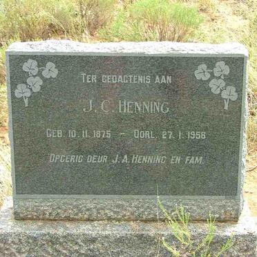 HENNING J.C. 1875-1956