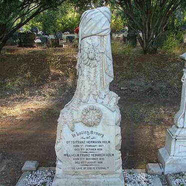 HOLM Otto Franz Herman 1867-1898, HOLM Wilhelm Franz Heinrich 1870-1896