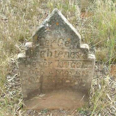 KRUGER Pieter 1825-1901