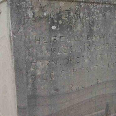 ORPEN Rosa 1832-1878