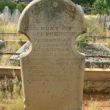 ROELOFFSE Petronella Johanna nee CIELLIERS 1859-1918