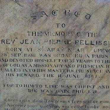 PELLISSIER Jean Pierre 1808-1867