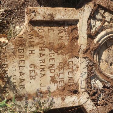 SMITH Catharina J. nee GROBBELAAR -1919