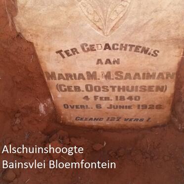 Free State, BLOEMFONTEIN district, Bainsvlei, Schuinshoek 2240, Skuinshoek, farm cemetery