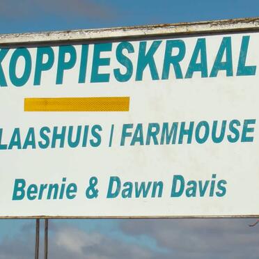 1. Koppieskraal farm entrance