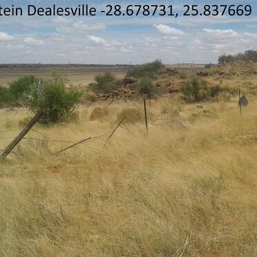 Free State, BOSHOF district, Dealesville, Leeufontein 306,  Leeuwfontein, farm cemetery