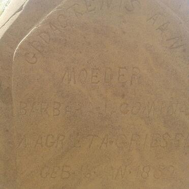 GRIESEL Barbara Jacomina Magrietha 1852-1928