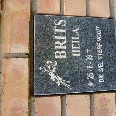 BRITS Heila 1939-