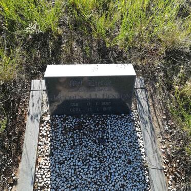 BENSON Jacobus J.L. 1962-1962