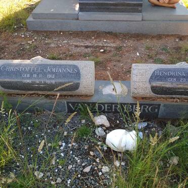 BERG Christoffel Johannes, van der 1913-1978 &amp; Hendrina Johanna 1913-