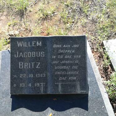 BRITZ Willem Jacobus 1913-1977