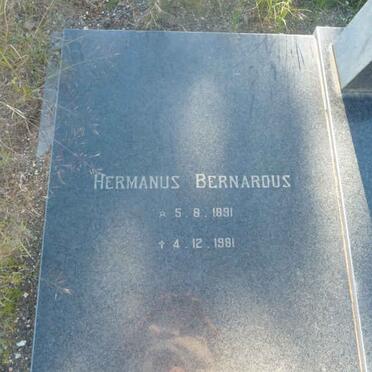 GROENEWALD Hermanus Bernardus 1891-1981 &amp; Martha Elizabeth THEUNISSEN 1893-1985
