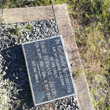 JACOBS David Hermanus 1865-1943