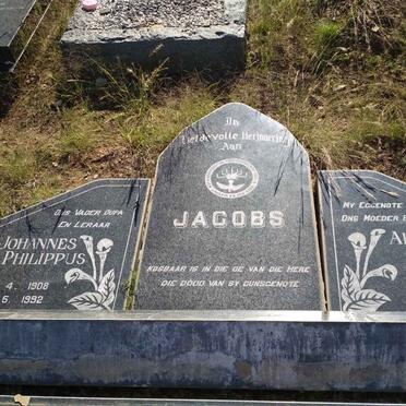 JACOBS Johannes Philippus 1908-1992 &amp; Alida Glaudina STEENKAMP 1903-1983