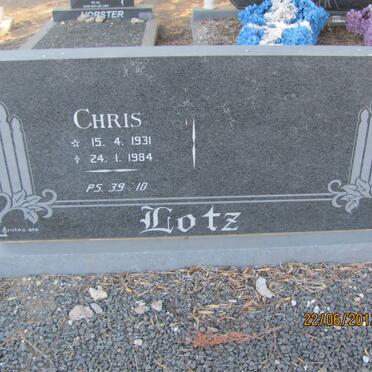 LOTZ Chris 1931-1984