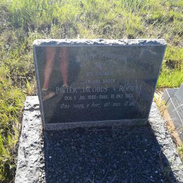 ROOYEN Pieter Jacobus, v. 1890-1953