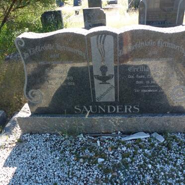 SAUNDERS Samuel 1873-1966 &amp; Cecilia Jacoba RABIE 1880-1961