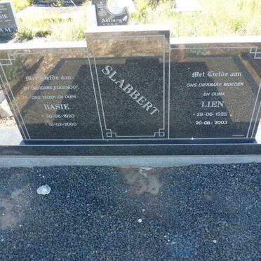 SLABBERT Basie 1920-2000 &amp; Lien 1925-2003