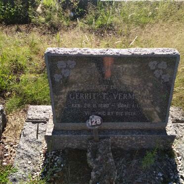 VERMAAK Gerrit T. 1880-1963