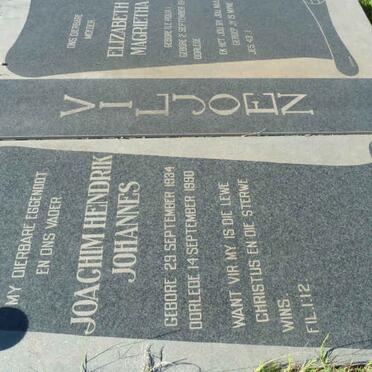 VILJOEN Joachim Hendrik Johannes 1934-1990