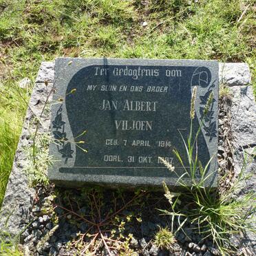 VILJOEN Jan Albert 1914-1937