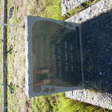 ZYL Johannes Petrus, van 1886-1954